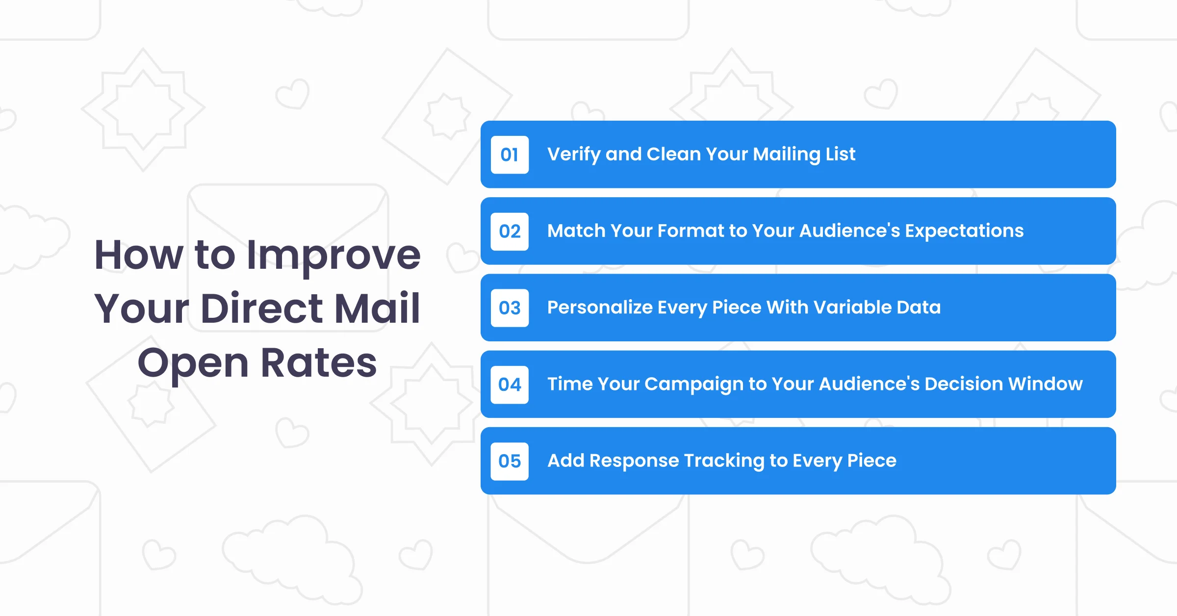 How to Improve Your Direct Mail Open Rates