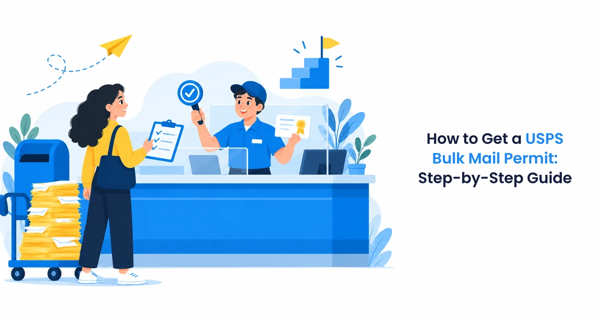 Step-by-step guide to getting a USPS bulk mail permit